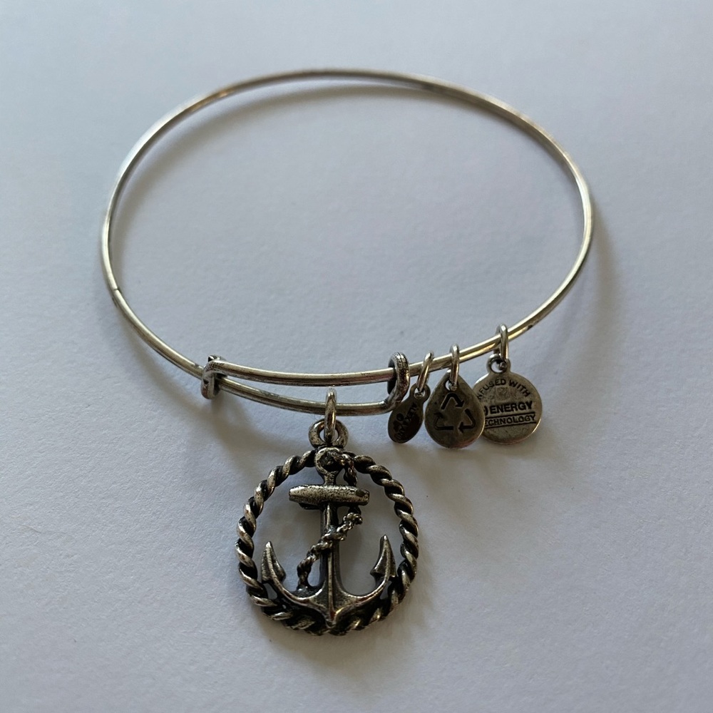 Alex and Ani Anchor Charm Bracelet